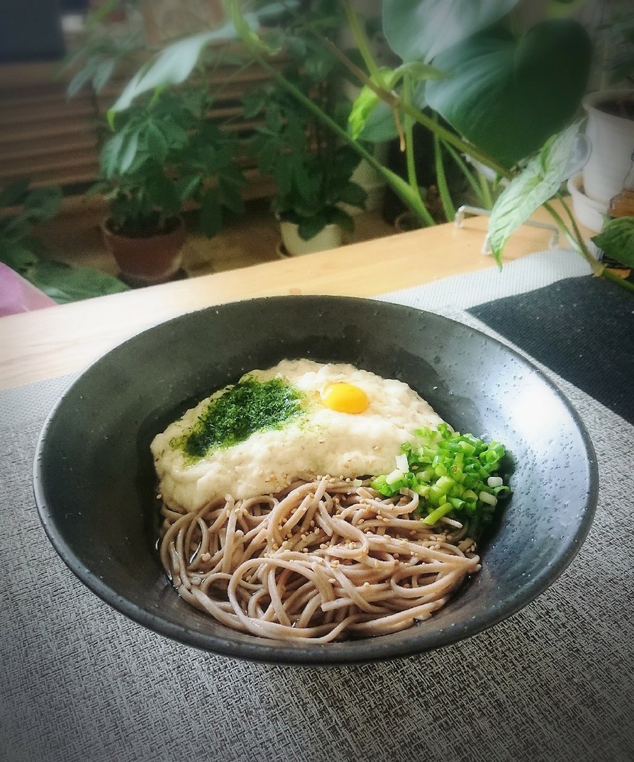 ぶっかけとろろ蕎麦の画像