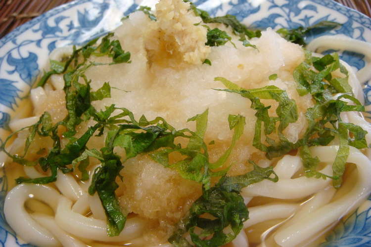 二日酔いの日はコレ 冷やしおろしうどん レシピ 作り方 By ミルチャンママ クックパッド 簡単おいしいみんなのレシピが357万品