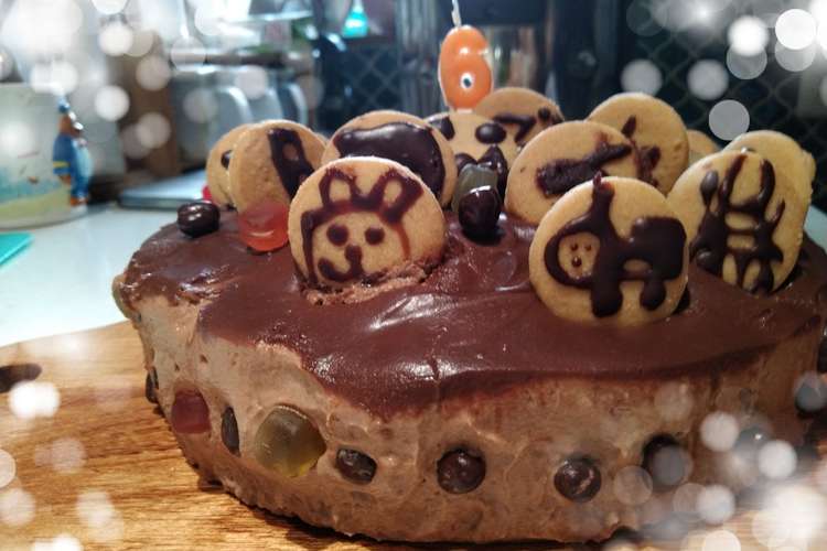 ゼラチン不要 チョコムースケーキ レシピ 作り方 By 芽吹きりん クックパッド