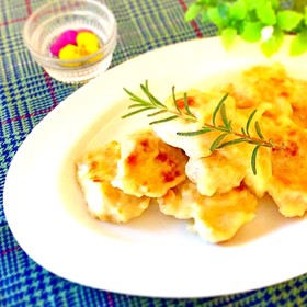 柔らかい☆鶏肉のマスタードクリーム煮込み