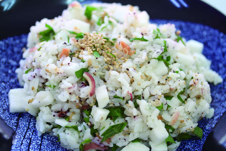 簡単混ぜるだけ 梅と長芋のさっぱりご飯 レシピ 作り方 By くらしいきいき クックパッド 簡単おいしいみんなのレシピが352万品