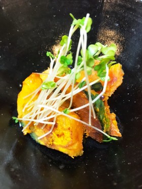 かぼちゃの照り焼き