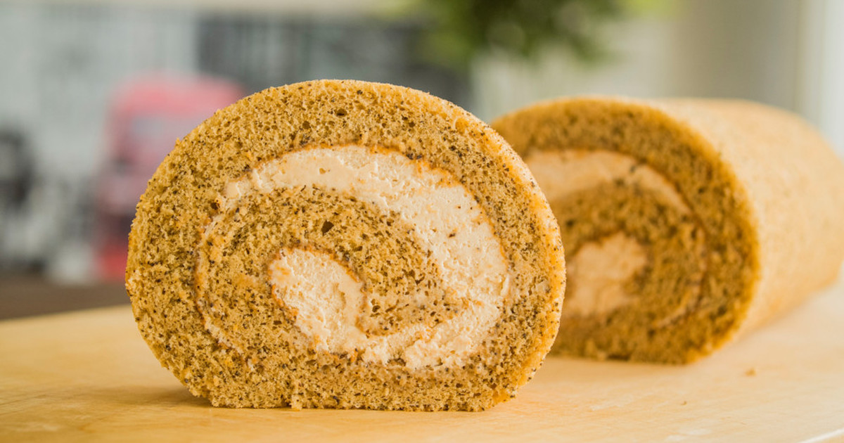 紅茶のロールケーキ☆ミルクティークリーム by FumieT 【クックパッド】 簡単おいしいみんなのレシピが369万品