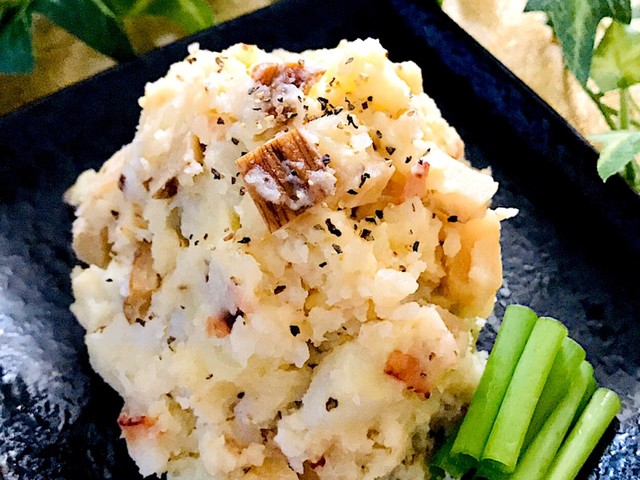 いぶりがっこ クリームチーズのポテサラ レシピ 作り方 By フゥディー クックパッド 簡単おいしいみんなのレシピが355万品
