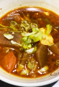 韓国風ピリ辛スープ