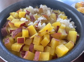 さつまいもご飯☆