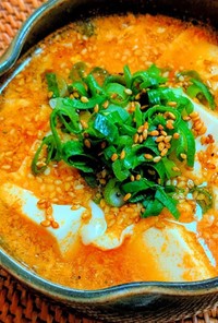 コチュジャン豆富スープ