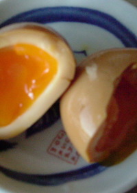 みそ味卵と梅コン卵　