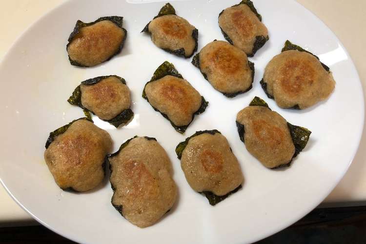 簡単自然薯 山芋 の磯辺揚げ 磯辺チン レシピ 作り方 By ダックスの春ちゃん クックパッド