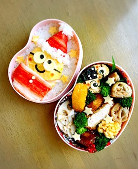 簡単♡ミニオンクリスマス弁当