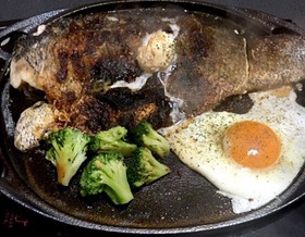 ナイルパーチバター醤油焼き