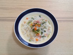 幼児も食べられる!かぶのミルクスープ