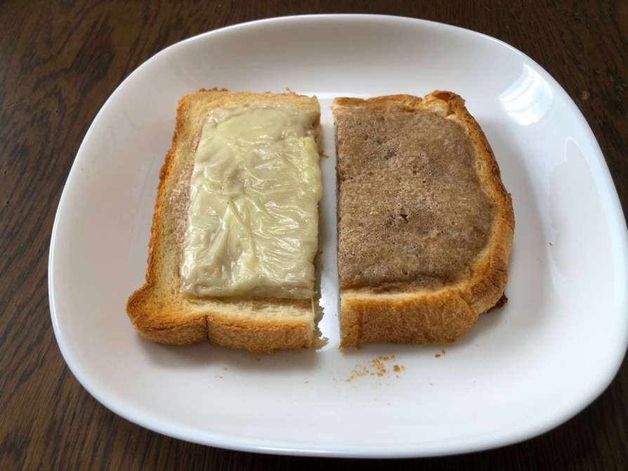 自然薯トースト&新感覚山芋チーズトーストの画像
