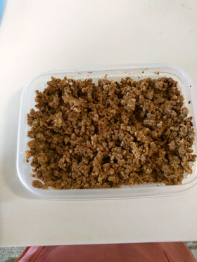 牛ミンチそぼろ