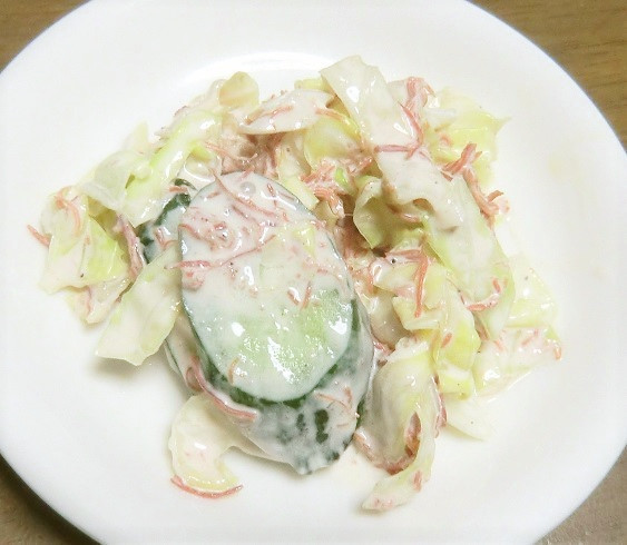 コンビーフ・きゃべつ・胡瓜のマヨネーズ漬の画像