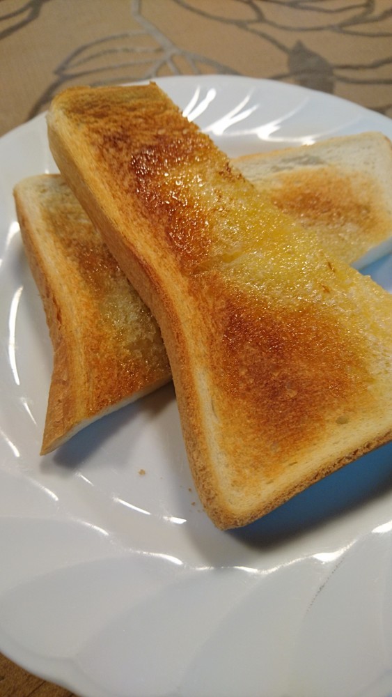 メイプルバター　トーストの画像