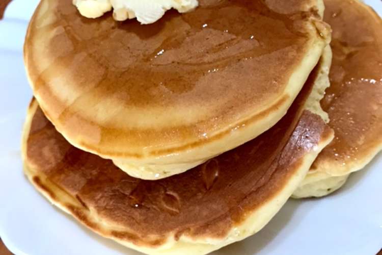 豆乳でホットケーキ レシピ 作り方 By Jakomama クックパッド 簡単おいしいみんなのレシピが370万品