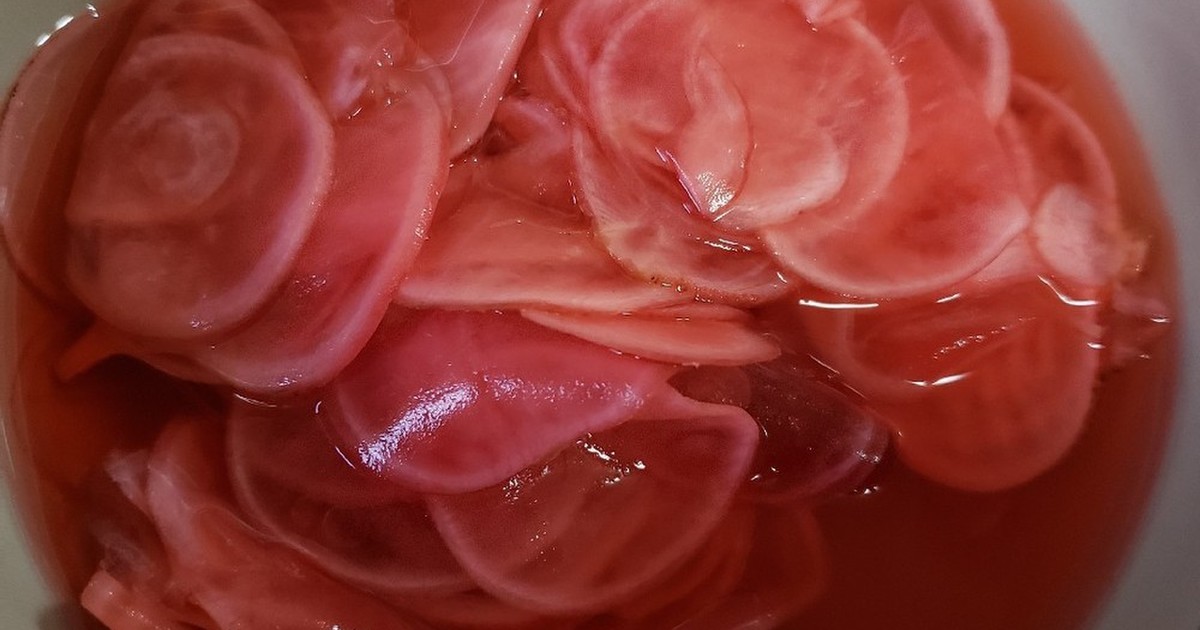 かんたん酢でラディッシュの甘酢浸け レシピ 作り方 By ふるこーす クックパッド 簡単おいしいみんなのレシピが358万品