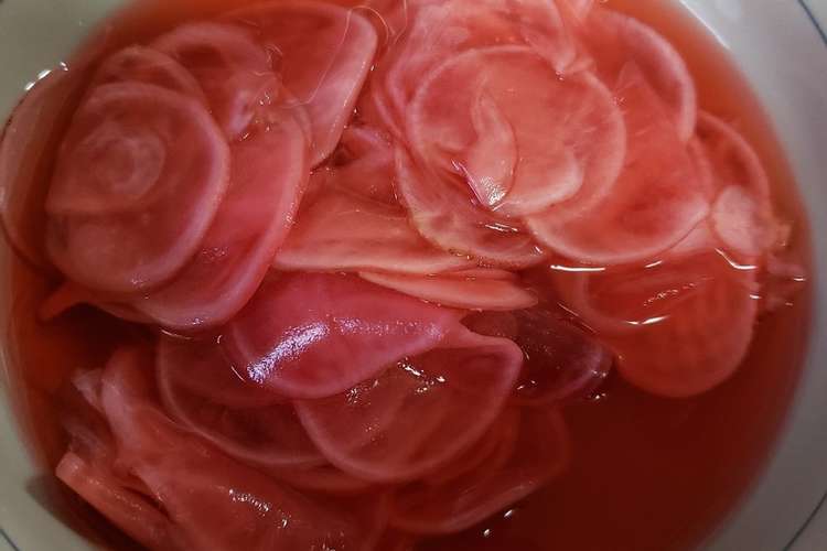 かんたん酢でラディッシュの甘酢浸け レシピ 作り方 By ふるこーす クックパッド 簡単おいしいみんなのレシピが367万品