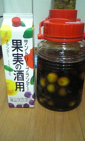 ☆目指せ!とろける黒糖梅酒☆