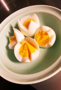 茹で卵の切り方