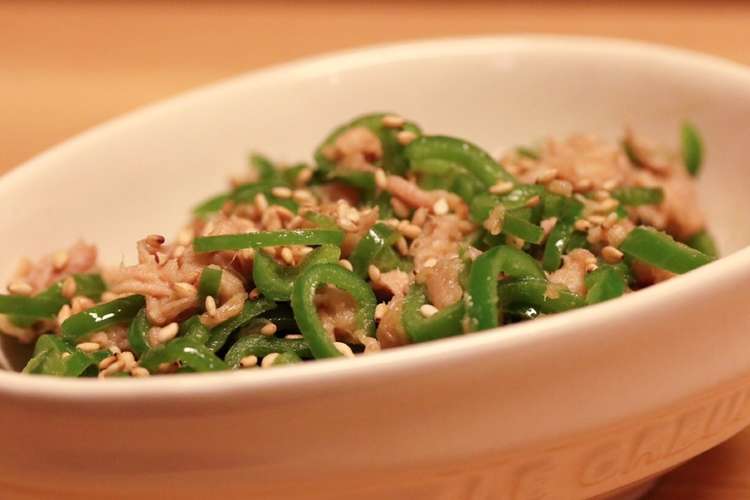 子供も食べやすいピーマンとツナの炒め物 レシピ 作り方 By ちゃみ クックパッド 簡単おいしいみんなのレシピが352万品