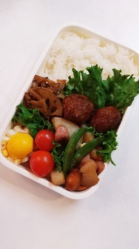 お弁当(11/10)和風ジャーマンポテト