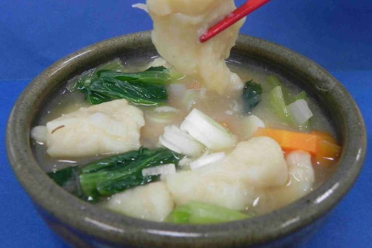 煮だんご とっちゃなげ 郷土料理 レシピ 作り方 By 相模原市 神奈川県 クックパッド