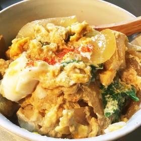 ふわっふわの関西風卵丼