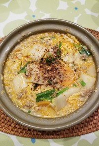 麻婆風ピリ辛豆乳鍋