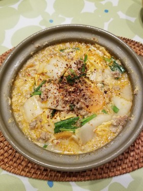 麻婆風ピリ辛豆乳鍋