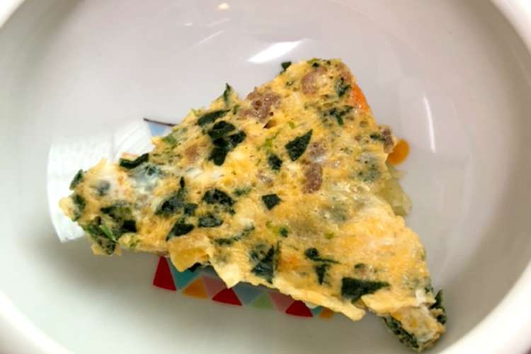 離乳食後期 野菜オムレツ レシピ 作り方 By ゆりえもん0210 クックパッド 簡単おいしいみんなのレシピが354万品