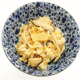 【病院】きのこごはん【給食】