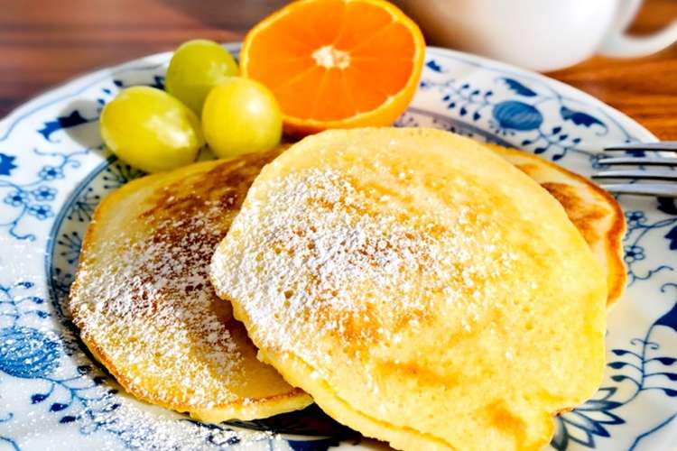 メレンゲなし 卵白でしっとり パンケーキ レシピ 作り方 By ねっちゃんっ クックパッド 簡単おいしいみんなのレシピが350万品