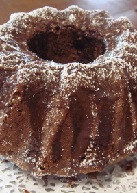 チョコクグロフケーキ
