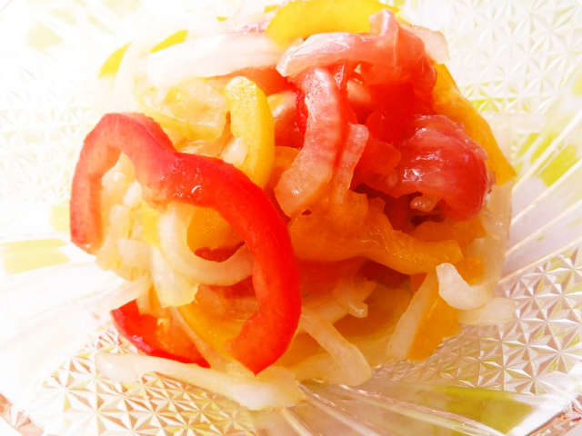 簡単作り置き 生ハムと野菜のマリネ レシピ 作り方 By Hirokoh クックパッド