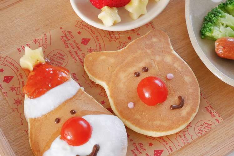 ホットケーキデコレーション幼児食 レシピ 作り方 By 保育園給食ご飯レシピ クックパッド