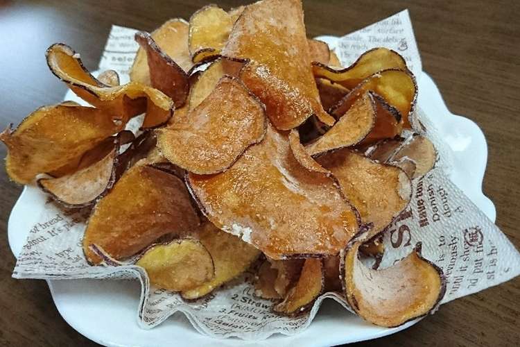 シュガーバター味 さつまいもチップス レシピ 作り方 By ひろちゃん ママ クックパッド 簡単おいしいみんなのレシピが352万品