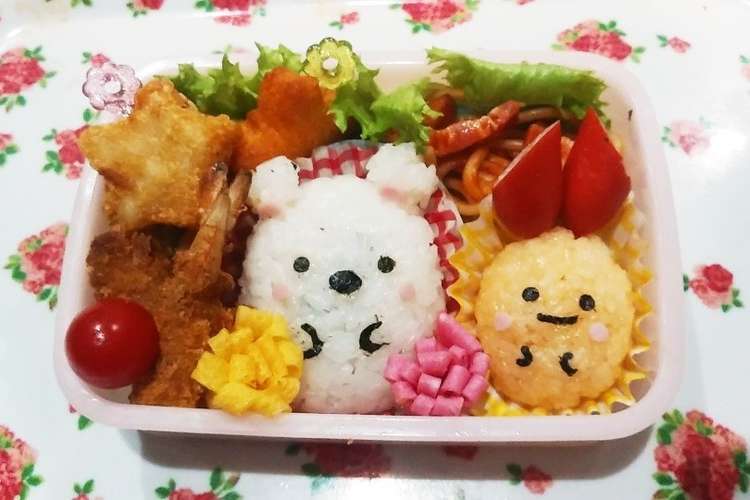 簡単 すみっコぐらしキャラ弁おにぎり レシピ 作り方 By にいにとツインズ クックパッド 簡単おいしいみんなのレシピが371万品