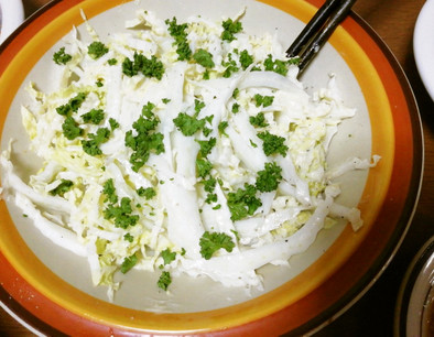 簡単★白菜のしゃきしゃきサラダの写真