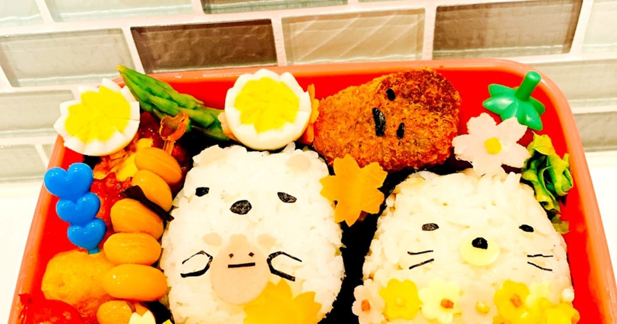 キャラ弁すみっこぐらし レシピ 作り方 By なぉ君 クックパッド