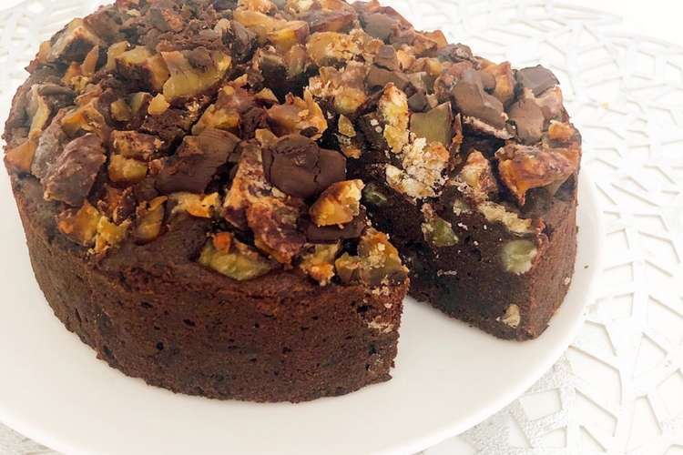 簡単 ごろっと栗のチョコレートケーキ レシピ 作り方 By みっころりん クックパッド 簡単おいしいみんなのレシピが349万品