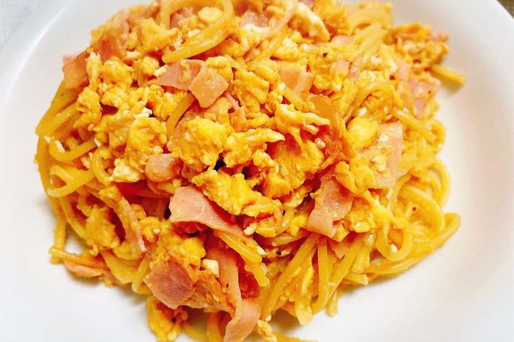 簡単 卵とベーコンのお醤油パスタ レシピ 作り方 By あらいぐまラスカル クックパッド 簡単おいしいみんなのレシピが356万品