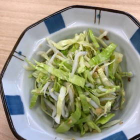 キャベツとしらすのサラダ ここから栄養士