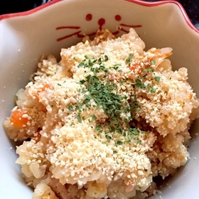胚芽米のトマトとツナの炊き込みご飯
