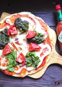 発酵不要フライパンで簡単ピザ