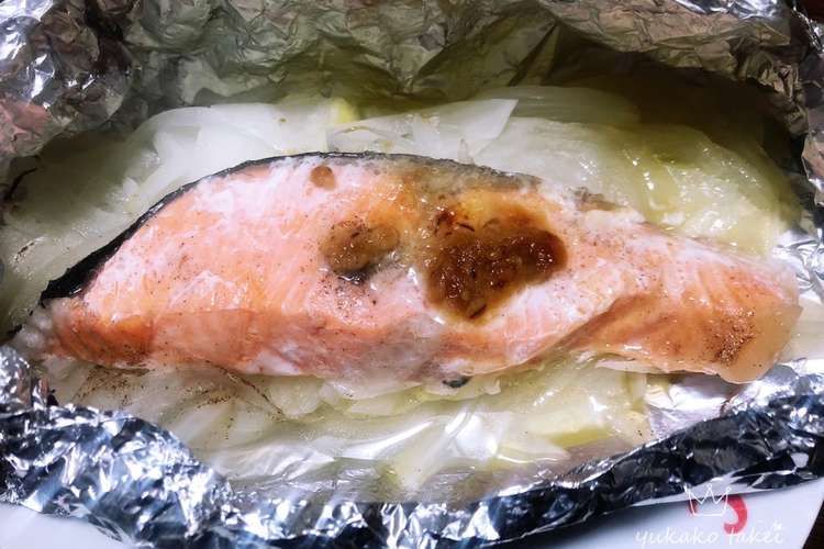 簡単 秋鮭のニンニクバターホイル焼き レシピ 作り方 By 農ママ クックパッド 簡単おいしいみんなのレシピが360万品