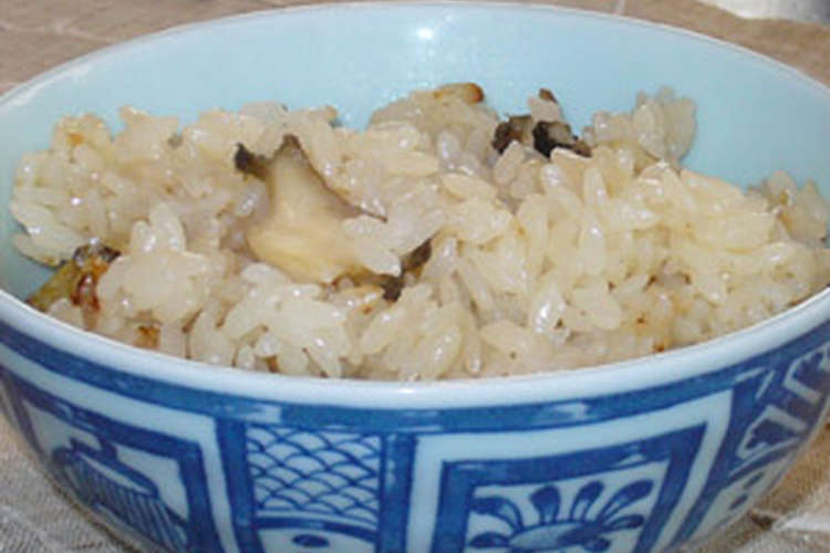 今 旬のトコブシで海の松茸ご飯 レシピ 作り方 By オウリ クックパッド