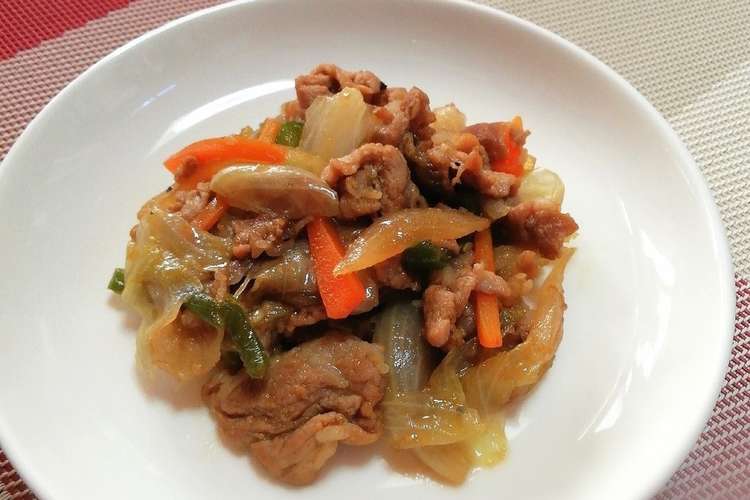 焼き肉のタレで☆豚肉と野菜の甘辛炒め☆ レシピ・作り方 By Newチヨコっと♪ 【クックパッド】 簡単おいしいみんなのレシピが363万品