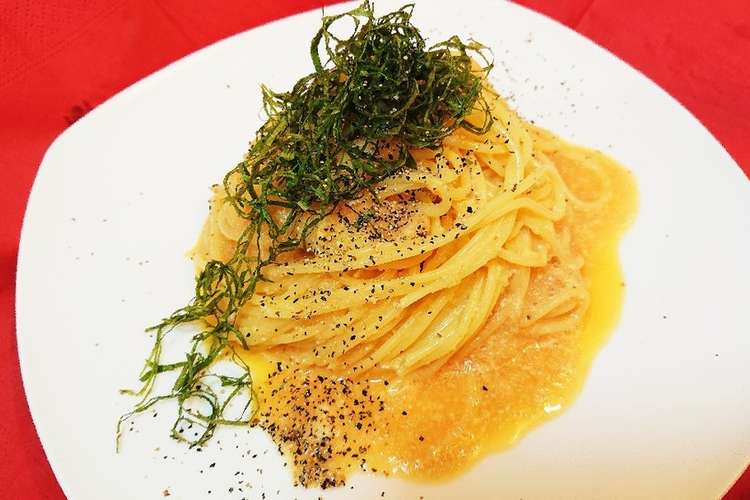 明太子と卵の混ぜるだけ簡単和風だしパスタ レシピ 作り方 By Mstcooking クックパッド 簡単おいしいみんなのレシピが361万品